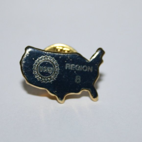 UAW Region 8 pin - Picture 1 of 5